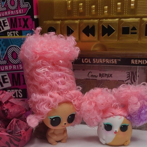 L.O.L. SURPRISE! CREW REMIX PETS Major Squirrel & Squeak Minor New Open Box - Picture 2 of 2